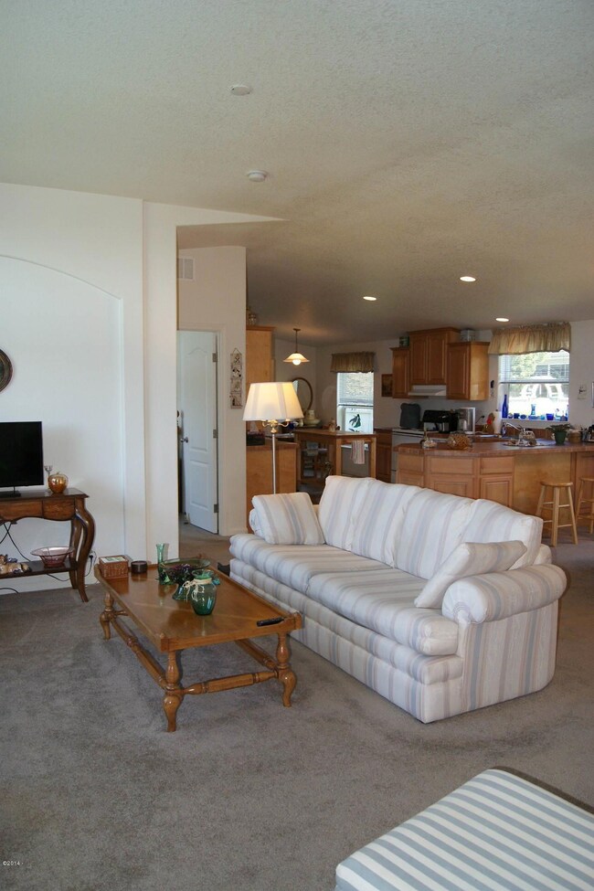 Living room to kitchen