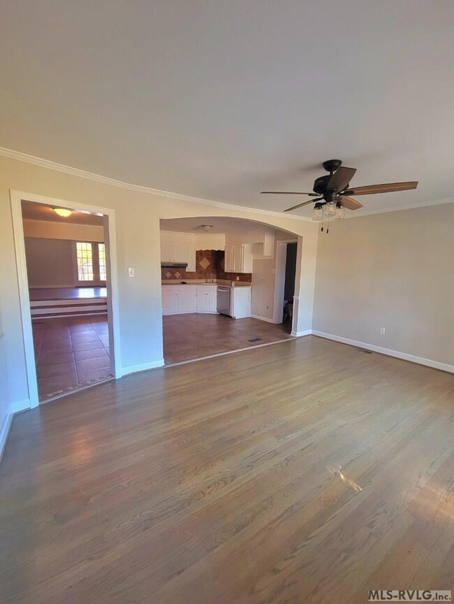 View as you walk in the front door