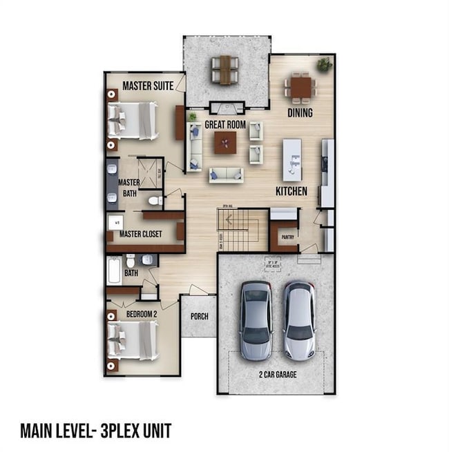 View of home floor plan