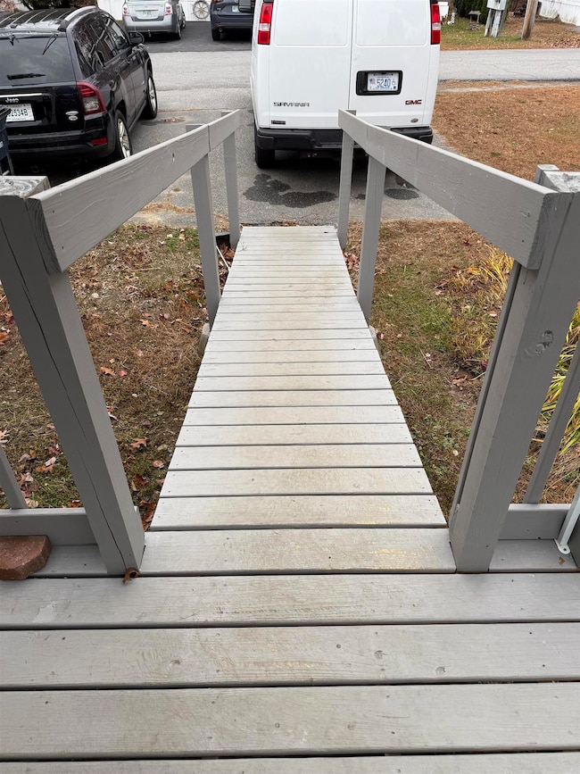 deck ramp will need to be removed before closing