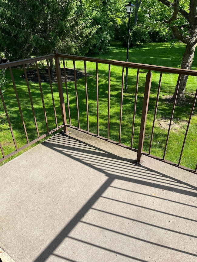 Balcony Over Green Space