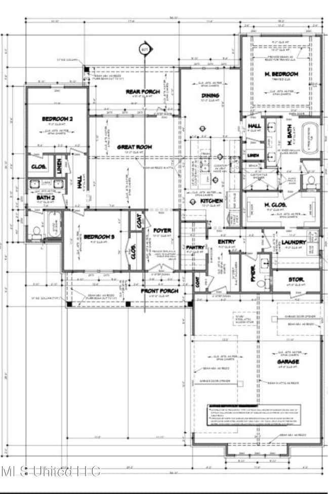 Lot 16 Home Plan Layout