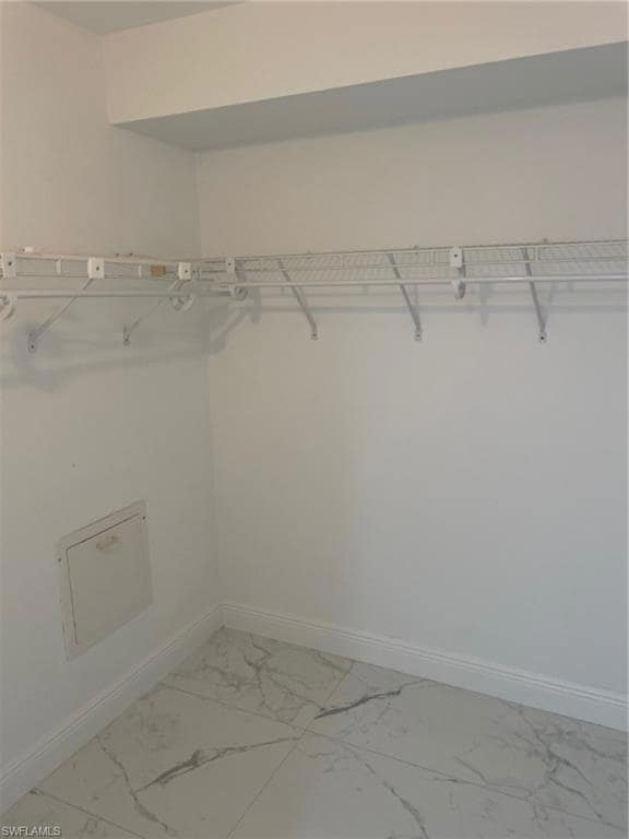Primary walk-in closet