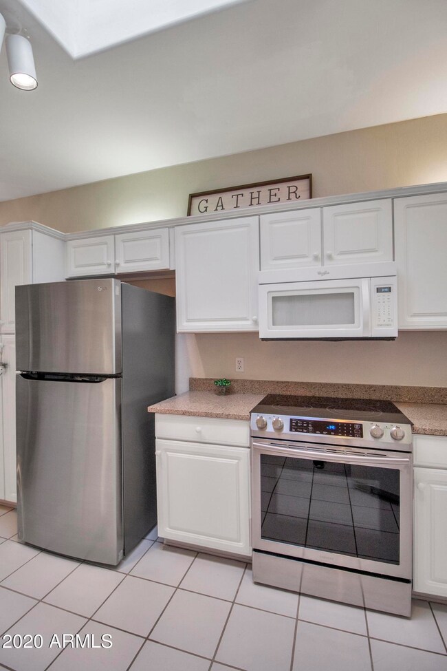 New Refrigerator and Stove