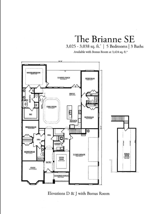 Brianne D & J Floorplan
