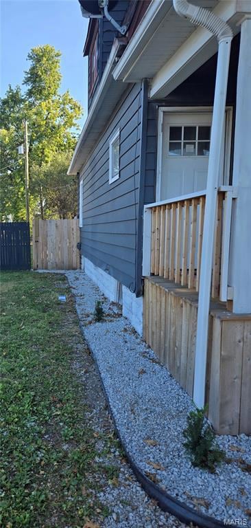 View of side of property