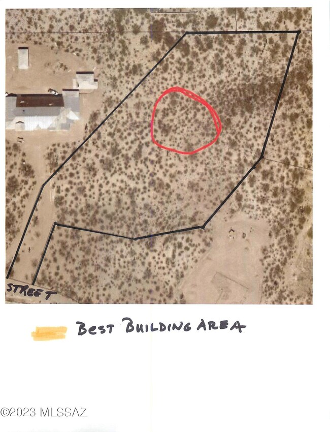 Best Building Area Circled