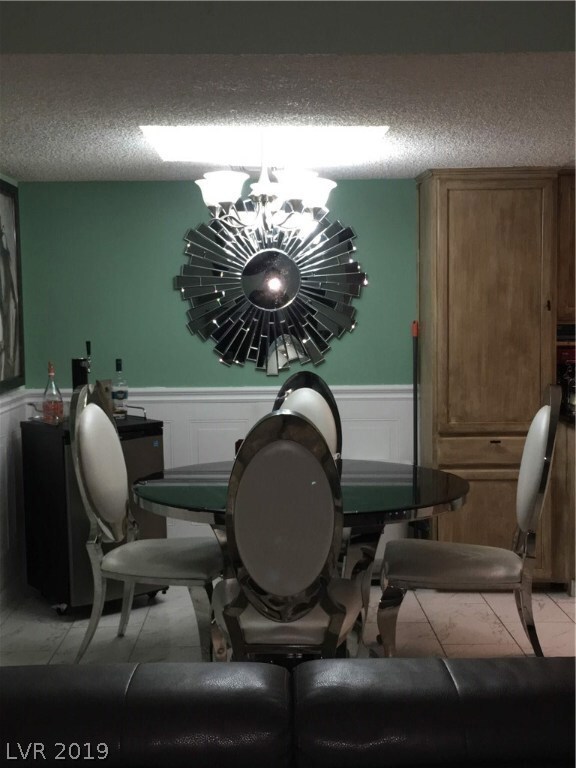 View of full dining room