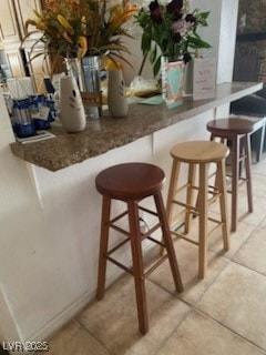 View of bar