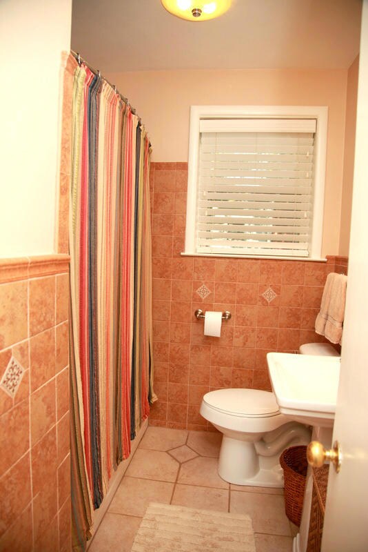 Full Bath with beautiful updated tile
