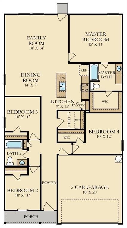 2605 Spring Time Dr, Ennis, TX 75119 - photo 2