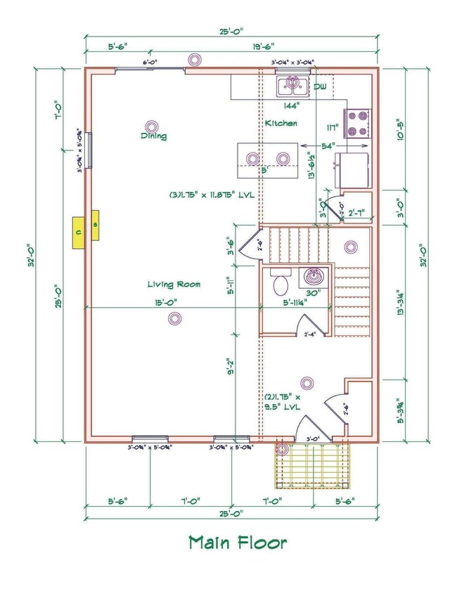 1 Hubert St. Floor Plan