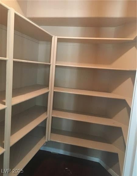 View of storage area