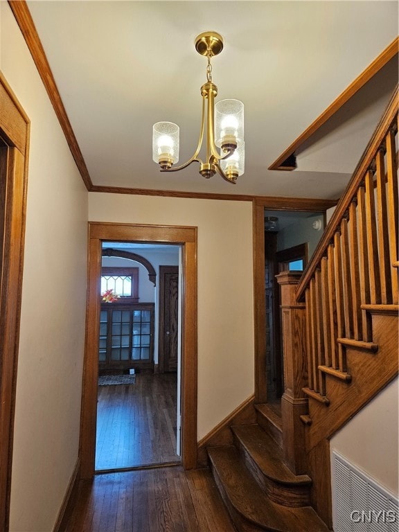 First floor hallway details
