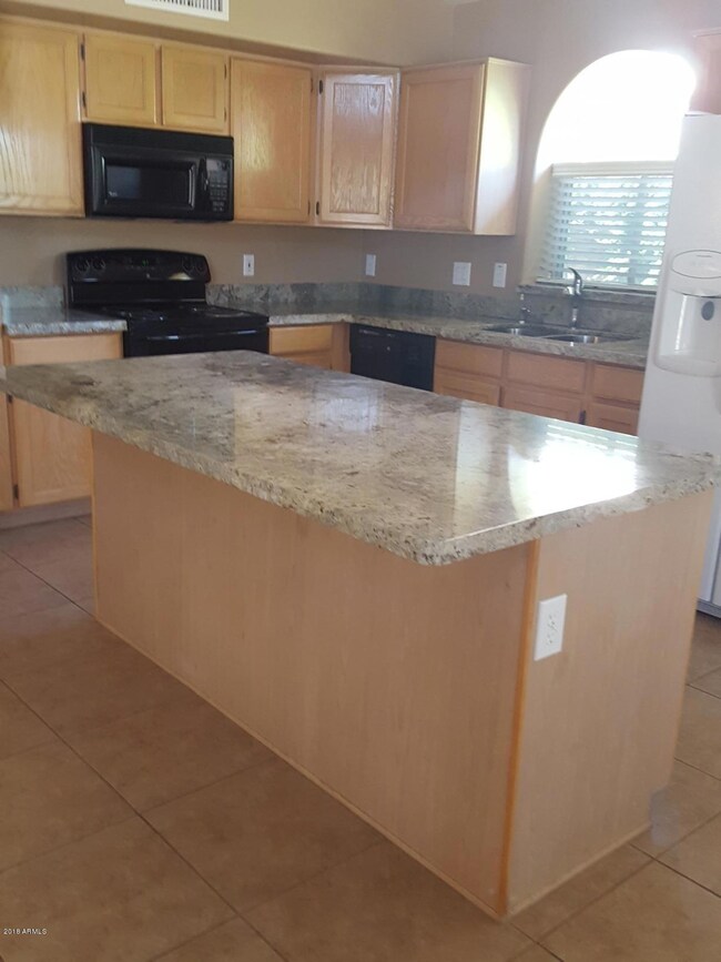 Kitchen granite Island