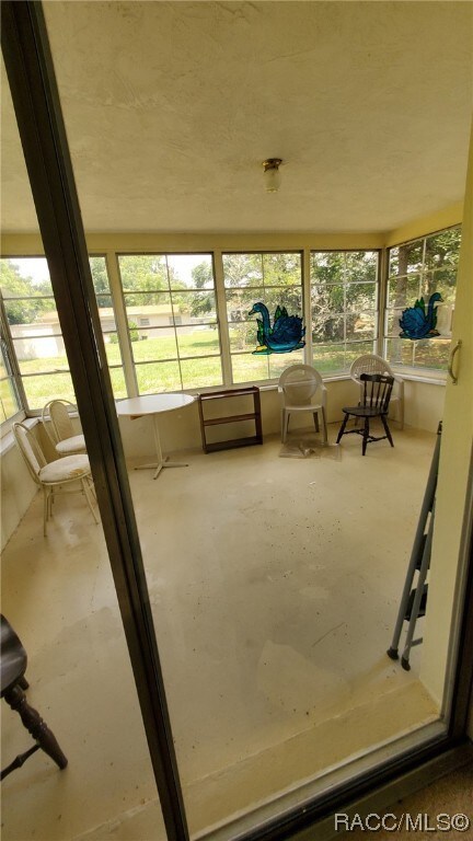 Large Sunny Patio Partially Furnished