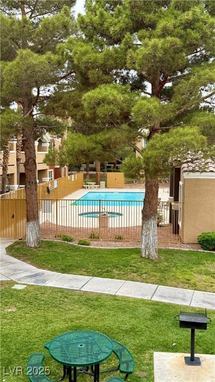 View of community pool