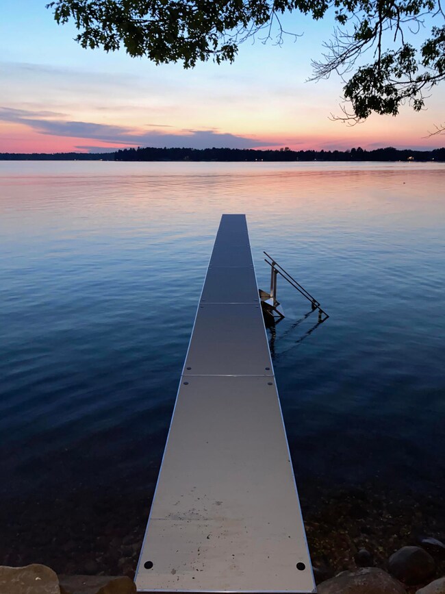 dock sunset
