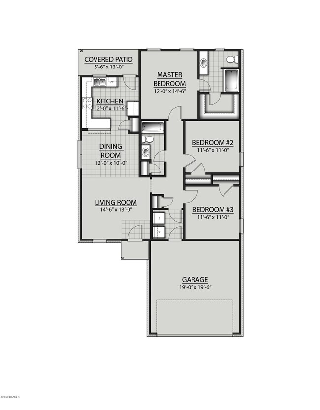Croydon A-B III - Floor Plan