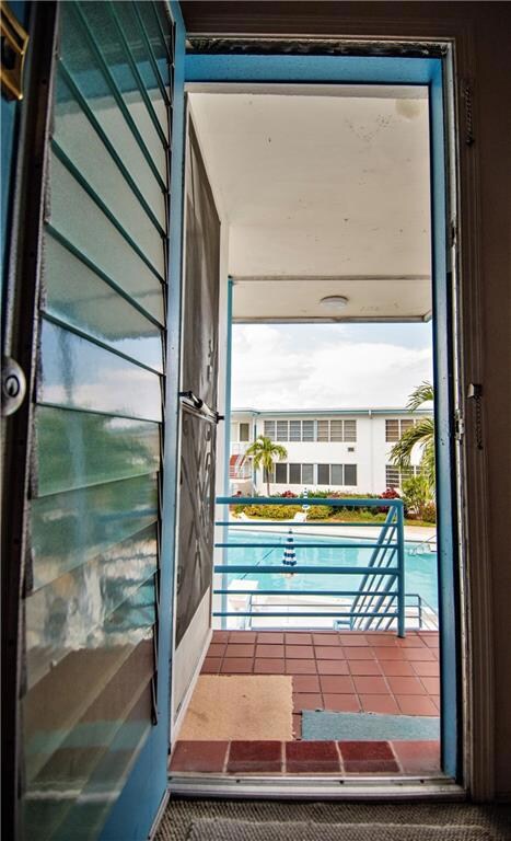 Your Front Door is Steps from the Pool