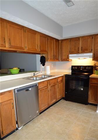 Kitchen with tons of storage. Laundry closet in ki