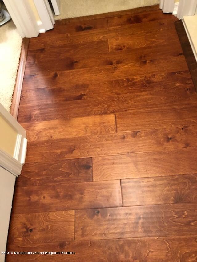 New Hardwood floor in LR, DR AND Hall