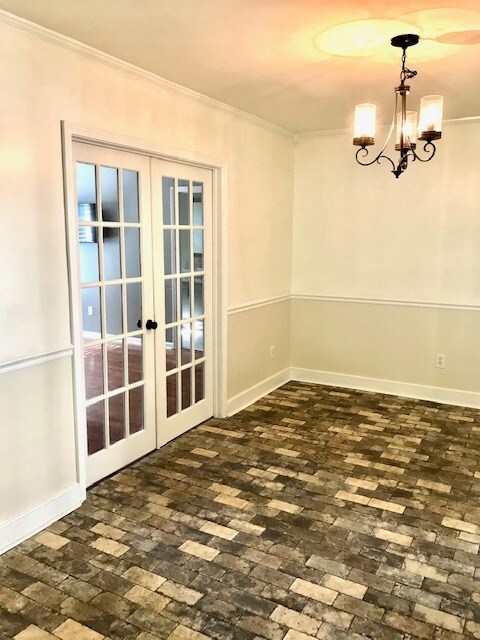 French Doors through out the home