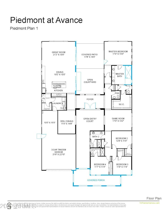 PAV 2159 Floorplan