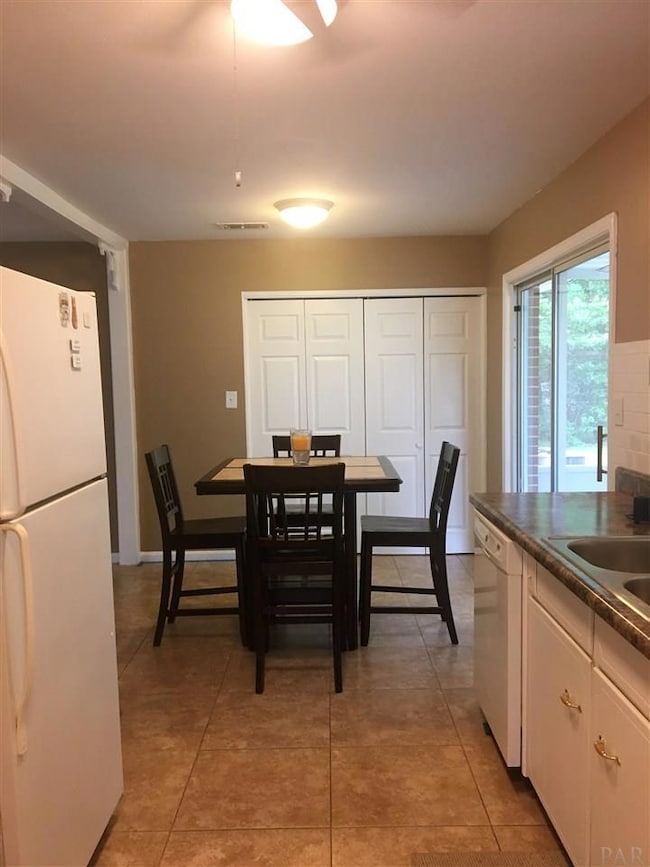 Great cabinet and counter space