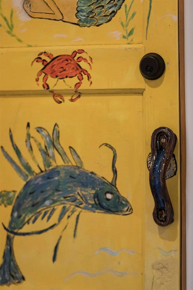 Closer look at Hoback's handiwork