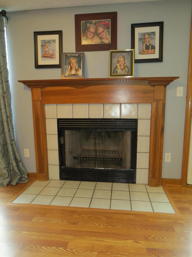 Wood Burning Fireplace
