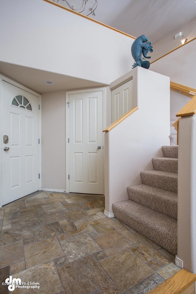 Entry with custom Alaskan Tile