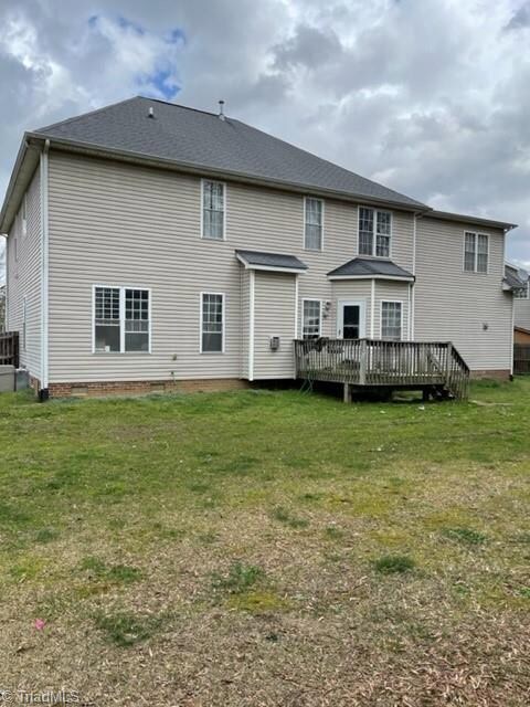 REAR OF HOME