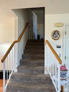 View of stairs