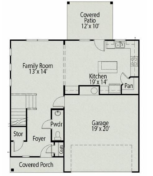 Benson Floor Plan Level 1