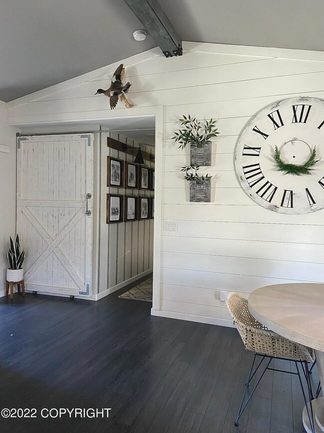 Ship lap wall and beam