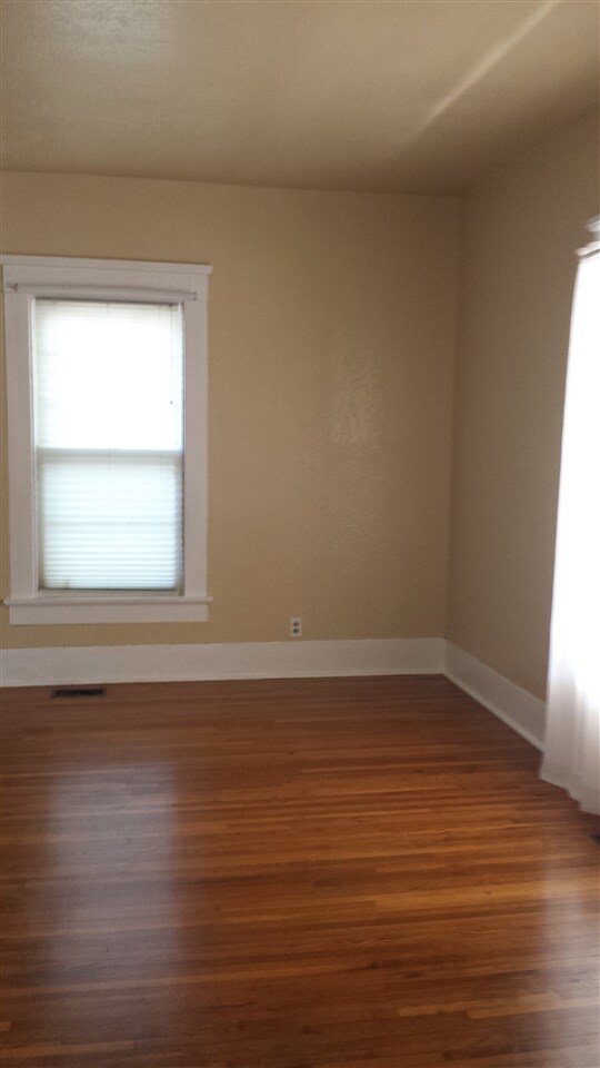View of living room from front entry