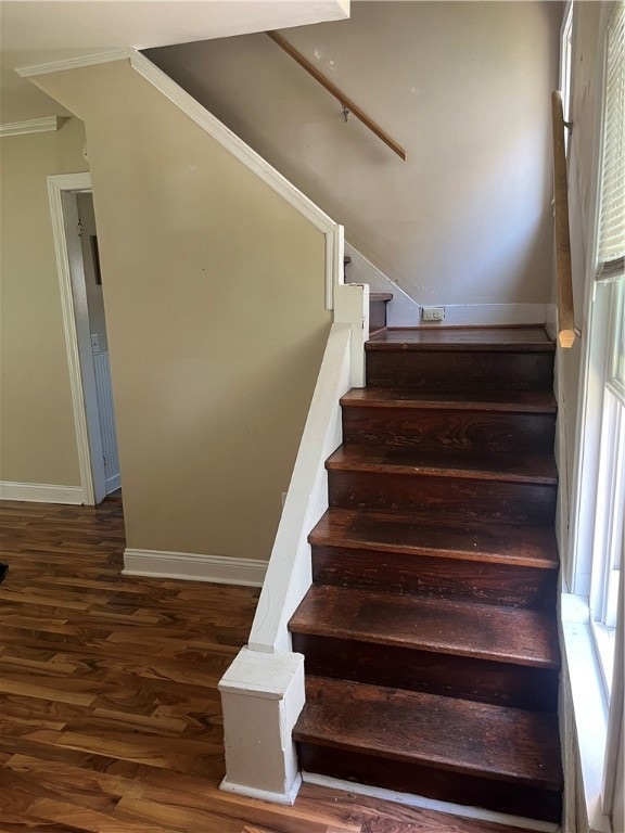 Stairs to second floor.