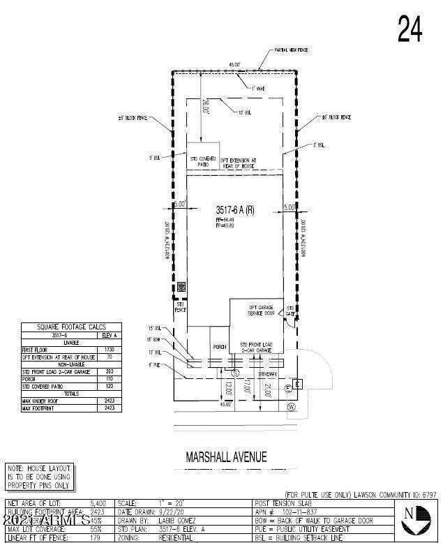 Plot Plan