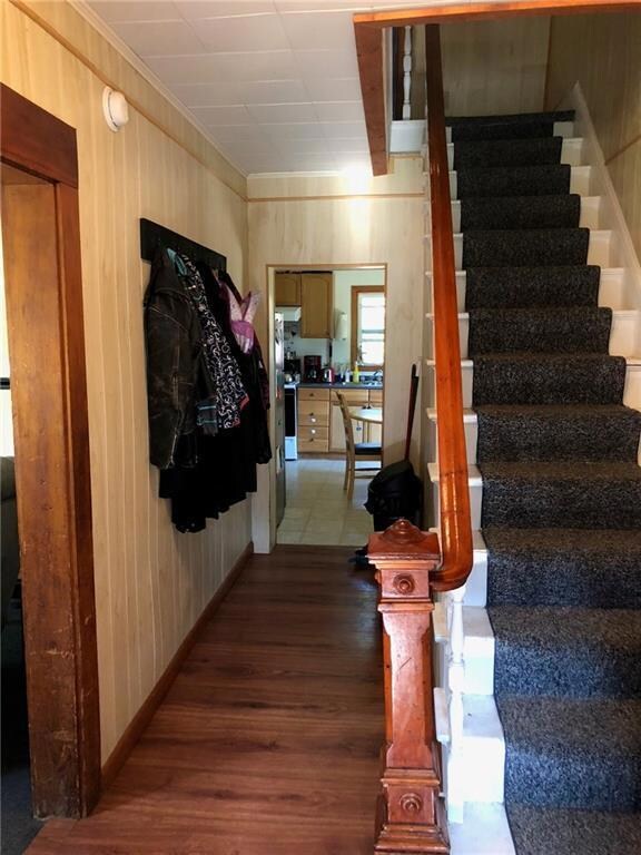 Front Hall & Staricase.