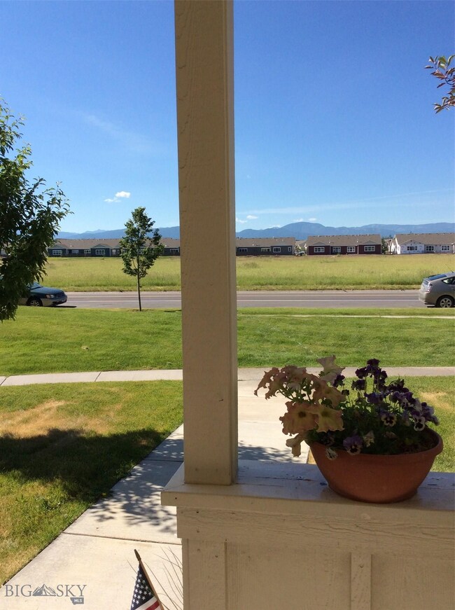 Front Porch View looking South to Hyalite/Gallatin