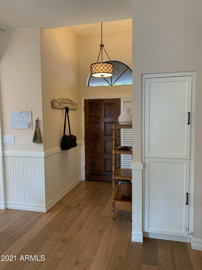 Inside Front door