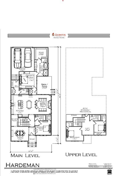 Can you imagine all the space you & your family will have in this New Celebration Home!