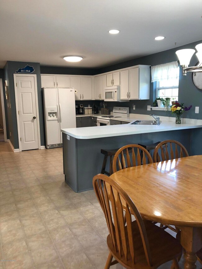 View of Kitchen/Dining Area