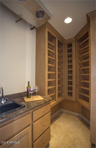 128 wine room w/ wet bar