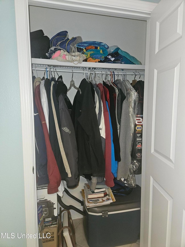 Living Area Coat Closet