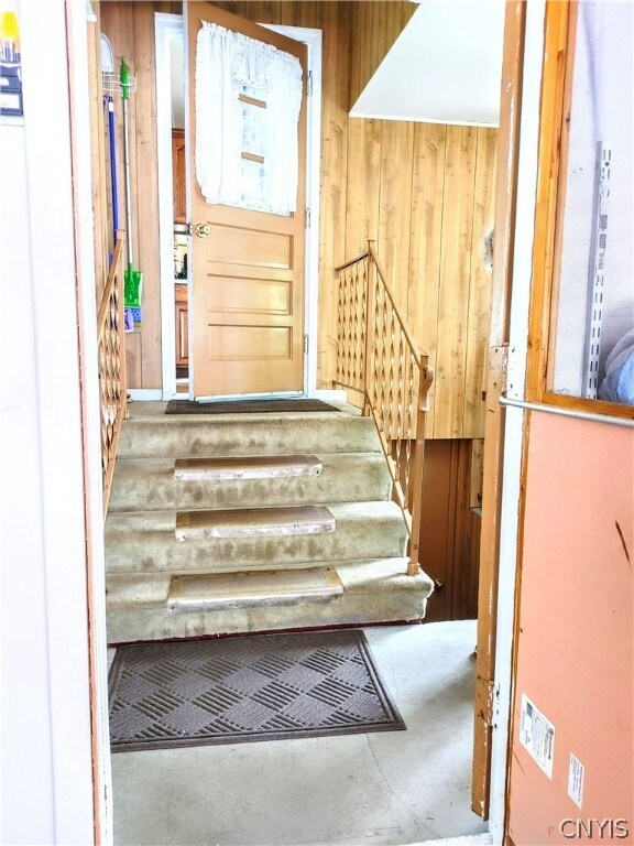 Through the breezeway you'll enter the kitchen.
