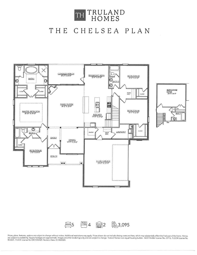 Chelsea Floor Plan Layout