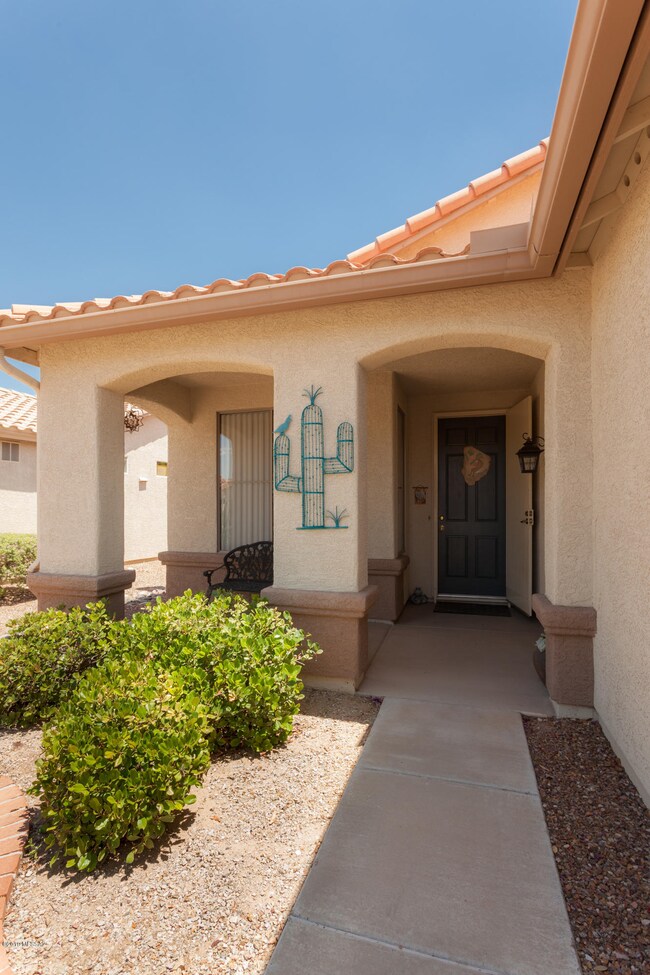 Enticing Front Entrance