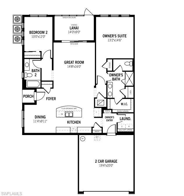 Bottom Floor Plan